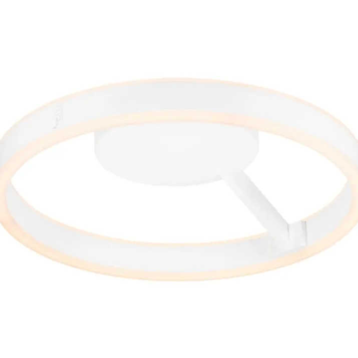 SLV One væg- & loftlampe, hvid, Ø40 cm