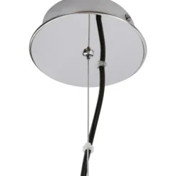 SLV Pantilo Convex pendel, krom, Ø40 cm