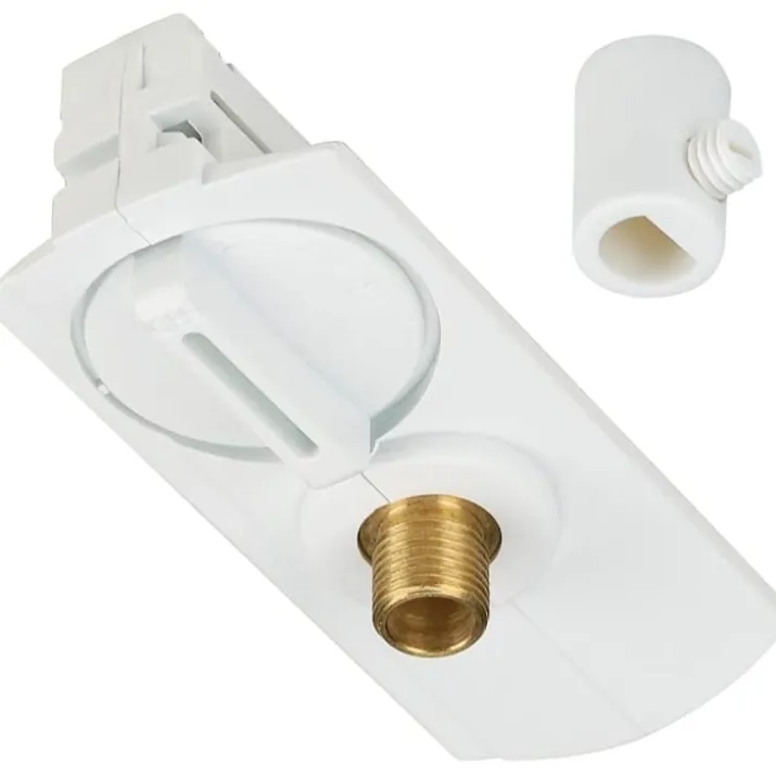 SLV pendeladaptor med udvendigt M10 gevind, hvid