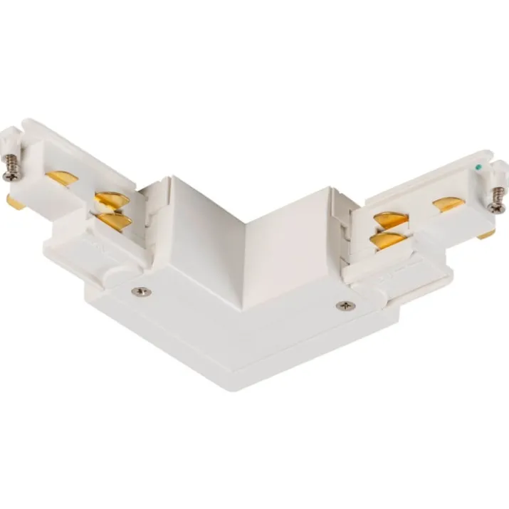 SLV S-Track L-samlestykke, hvid