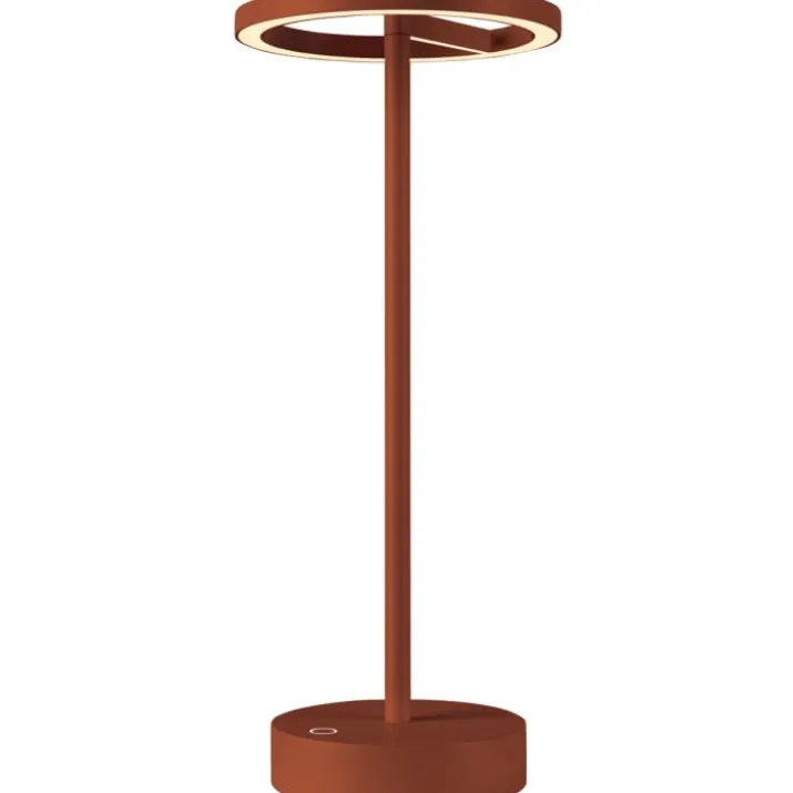 SLV Vinolina One genopladelig bordlampe, rust