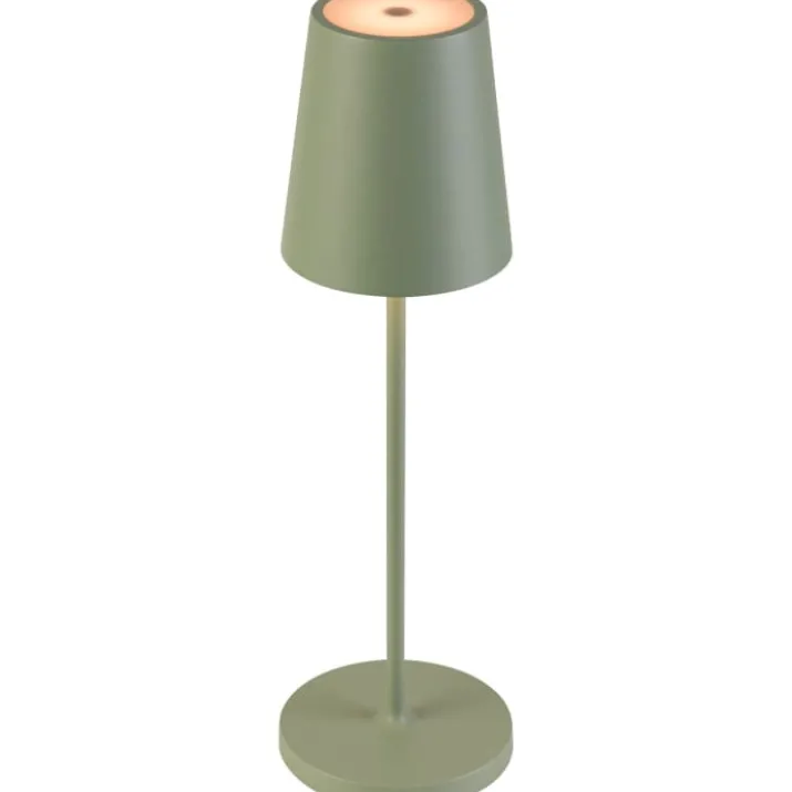 SLV Vinolina Two genopladelig bordlampe, grøn