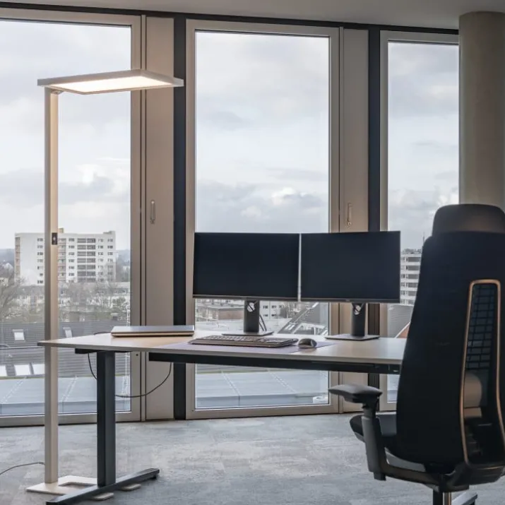 SLV Worklight gulvlampe, hvid