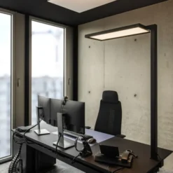 SLV Worklight klemmelampe, sort
