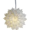 Star Trading Ice julestjerne med lys, 50 cm, hvid