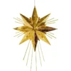 Star Trading Mini Luxe julestjerne med lys, 25 cm, messing