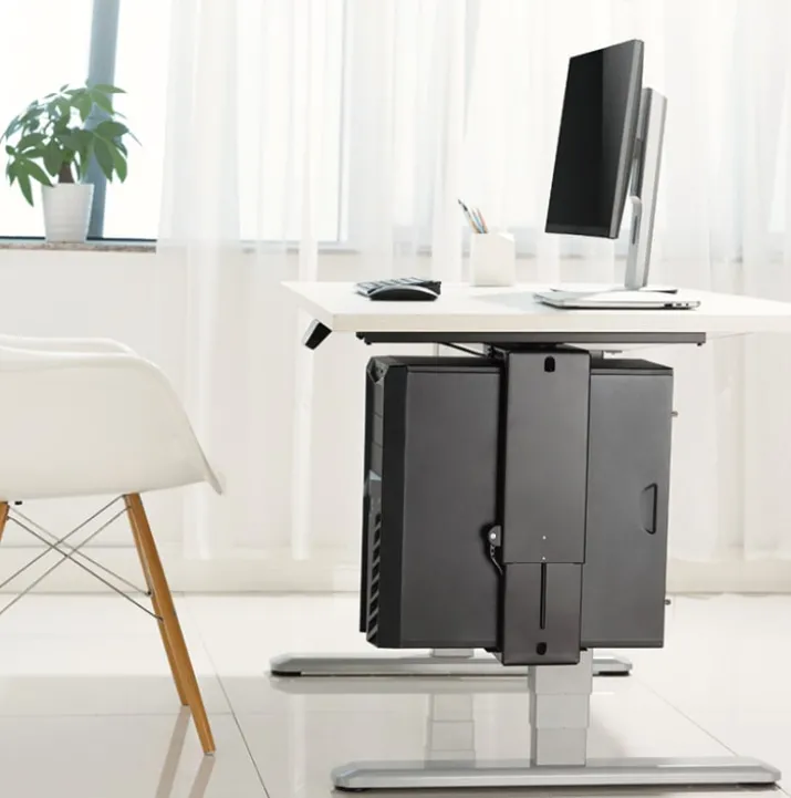 Stationær computer beslag CPU roterbar, 360 grader