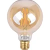 6 stk Fesh Smart E27 globepære, 2200-5500K, 5,5W, Ø12,5 cm