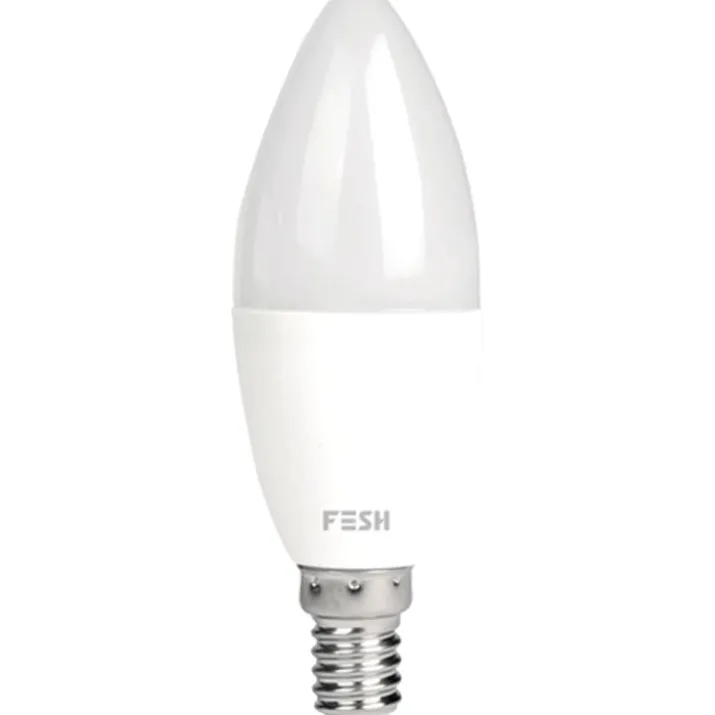 6 stk Fesh Smart E14 kertepære, 2700-6500K, 5W