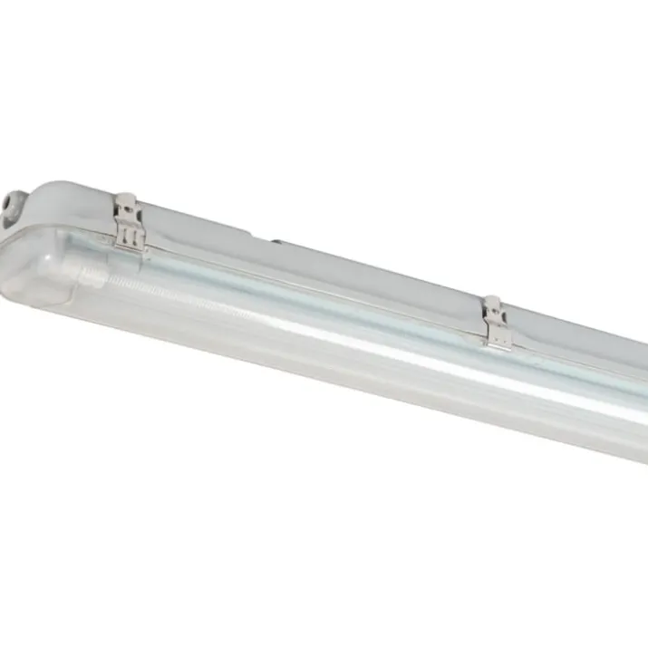 8 stk GN Diolum polyesterarmatur til LED rør, 2x120 cm