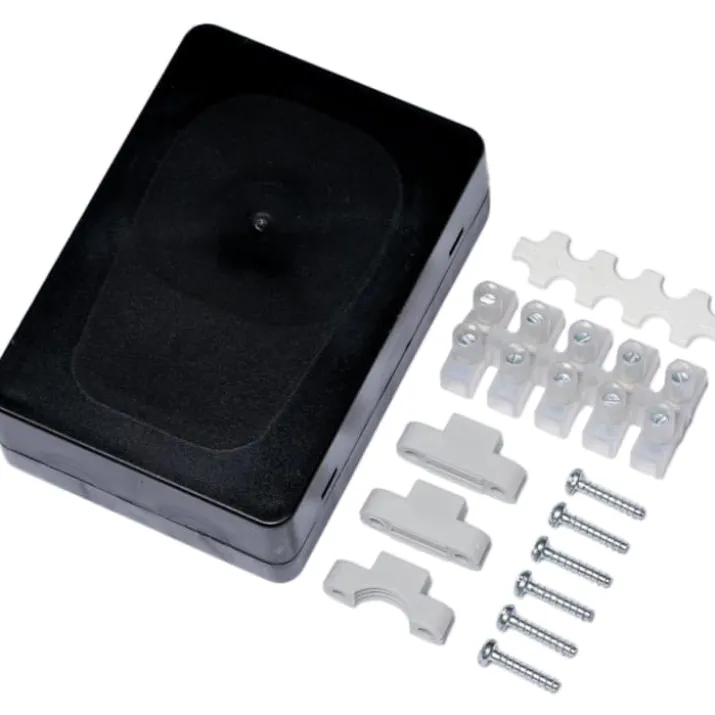 15 stk JA-US 90-01 samledåse, 92x65x28 mm, sort