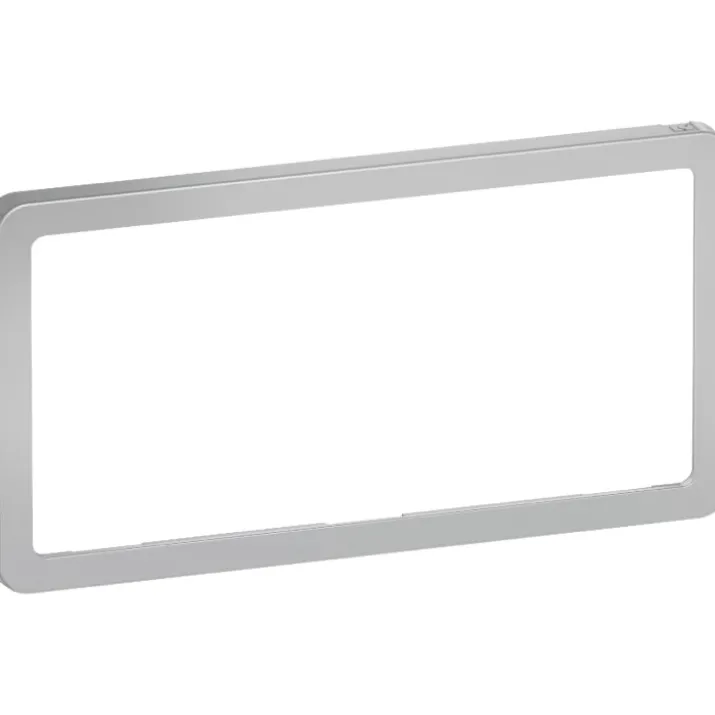 10 stk LK Fuga Slim designramme 1x2 modul, stål