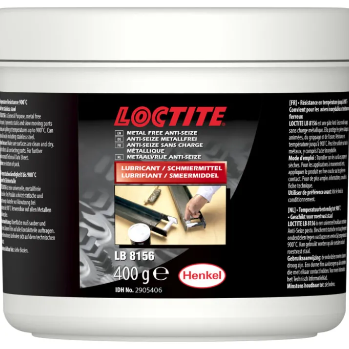 12 stk Loctite LB 8156 smøremiddel, hvid, 400g