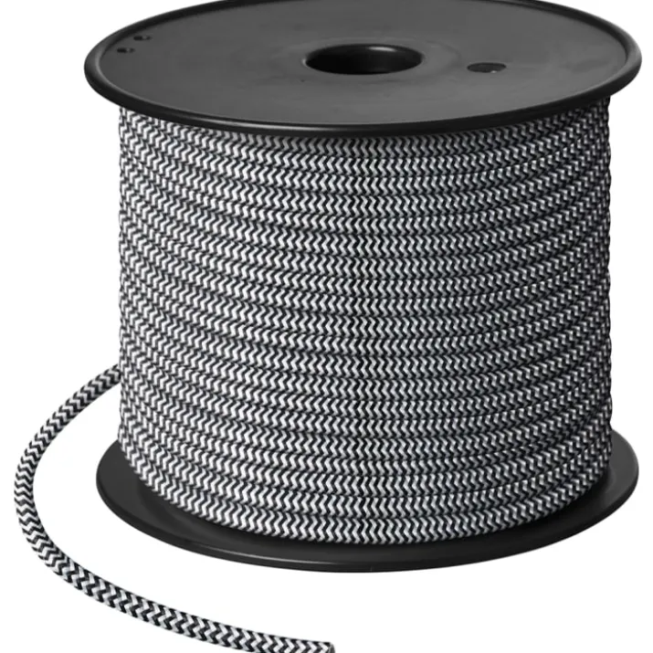 2 stk Nielsen Light stofledning, 50 meter, zigzag