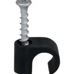 100 stk Tillex skrueclips rund, TX20, 14-18/40 mm, sort