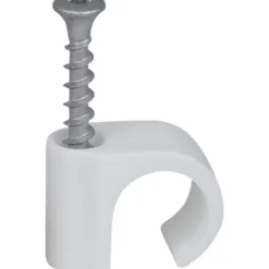 50 stk Tillex skrueclips rund, TX20, 18-22/40 mm, hvid