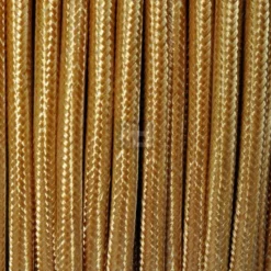 TBI stofledning, 2x0,75 mm², guld, metervare