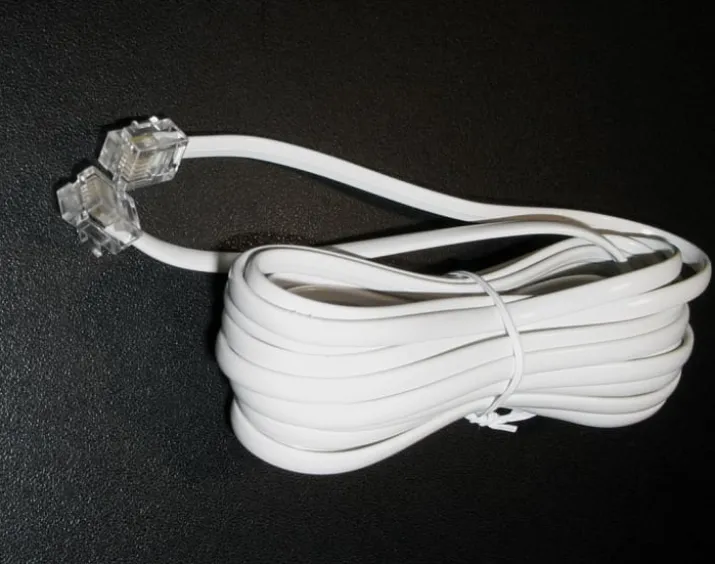 Telepatchkabel RJ11-RJ11, 5 meter