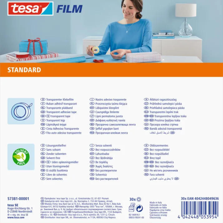 Tesa Film kontortape, 15 mm, 33 meter