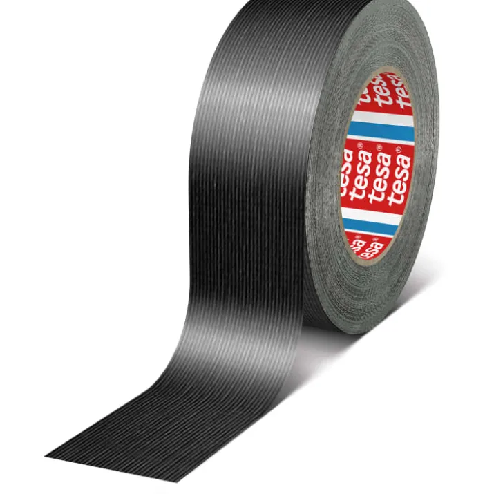 Tesa 4662 gaffatape, sort, 48 mm, 50 meter