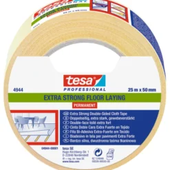 Tesa permanent dobbeltklæbende tape, 50 mm, 25 meter