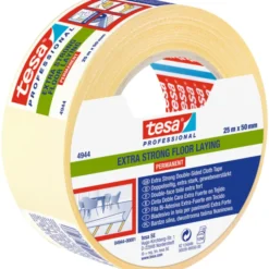 Tesa permanent dobbeltklæbende tape, 50 mm, 25 meter