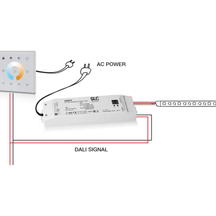 The Light Group LED driver, 24V, 100W