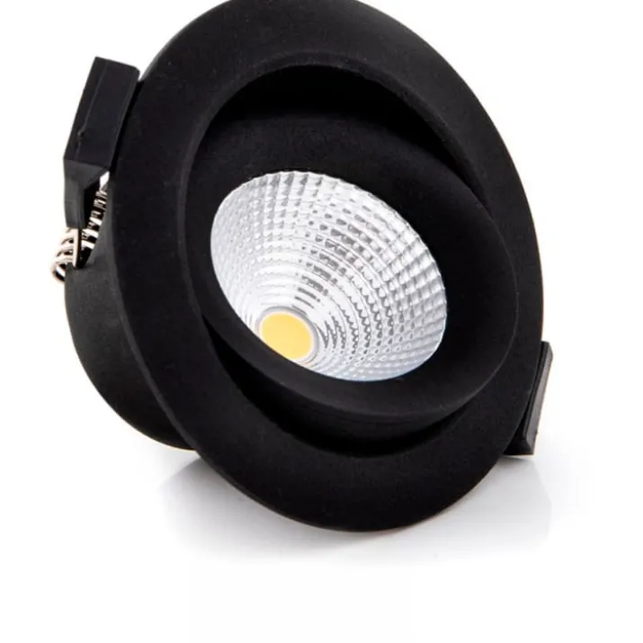 The Light Group One 360 indbygningsspot, 3000K, sort