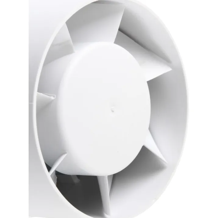 Thermex EDM 100CHMZ badventilator, fugtstyring, Ø100 mm, hvid