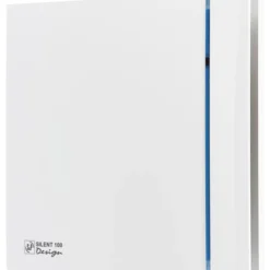 Thermex Silent 100 Design CZ badventilator, Ø100 mm, hvid