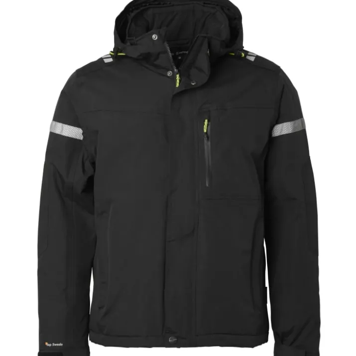 Top Swede vinterjakke, sort, str. 2XL