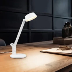 Trio Lighting Ava bordlampe, hvid