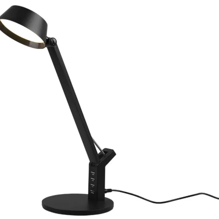 Trio Lighting Ava bordlampe, sort