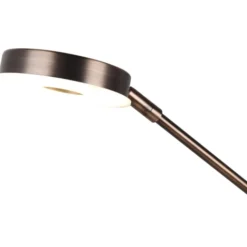 Trio Lighting Barrie gulvlampe, messing