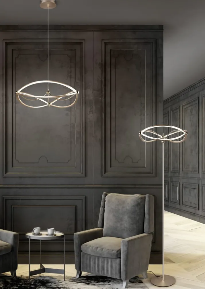 Trio Lighting Charivari gulvlampe