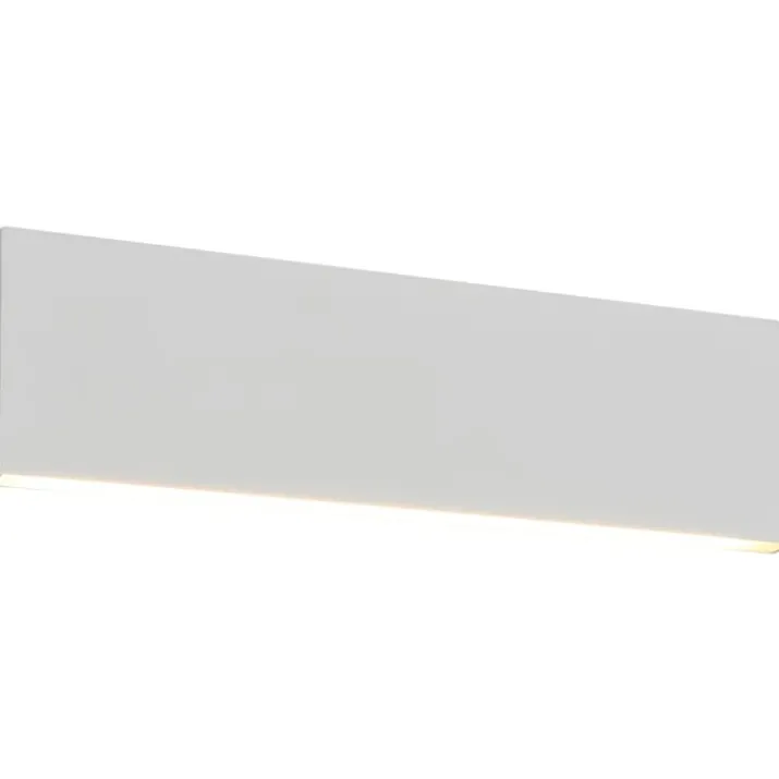 Trio Lighting Concha væglampe, hvid, 28 cm
