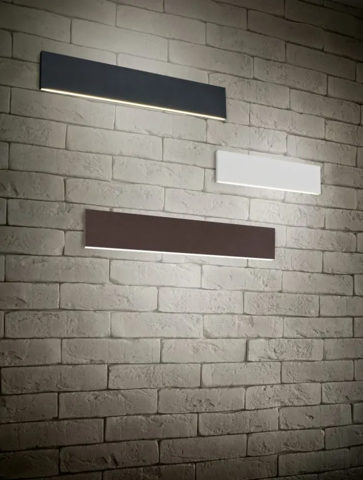 Trio Lighting Concha væglampe, hvid, 28 cm
