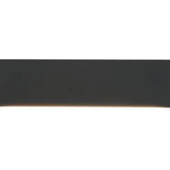 Trio Lighting Concha væglampe, sort, 28 cm
