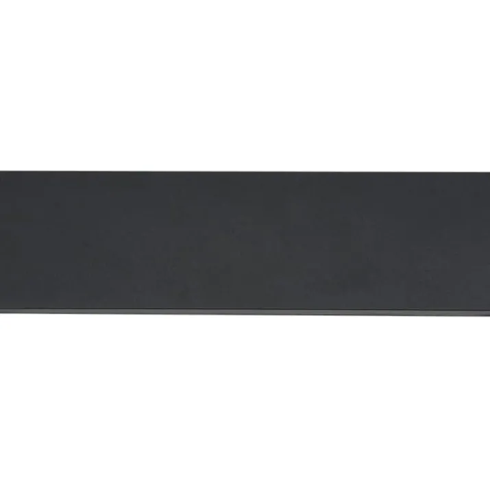 Trio Lighting Concha væglampe, sort, 28 cm