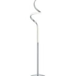 Trio Lighting Course gulvlampe, nikkel