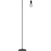 Trio Lighting Diallo gulvlampe, sort