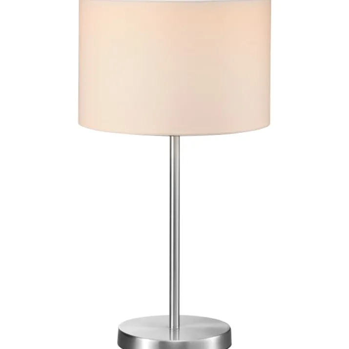 Trio Lighting Hotel bordlampe, hvid, 55 cm