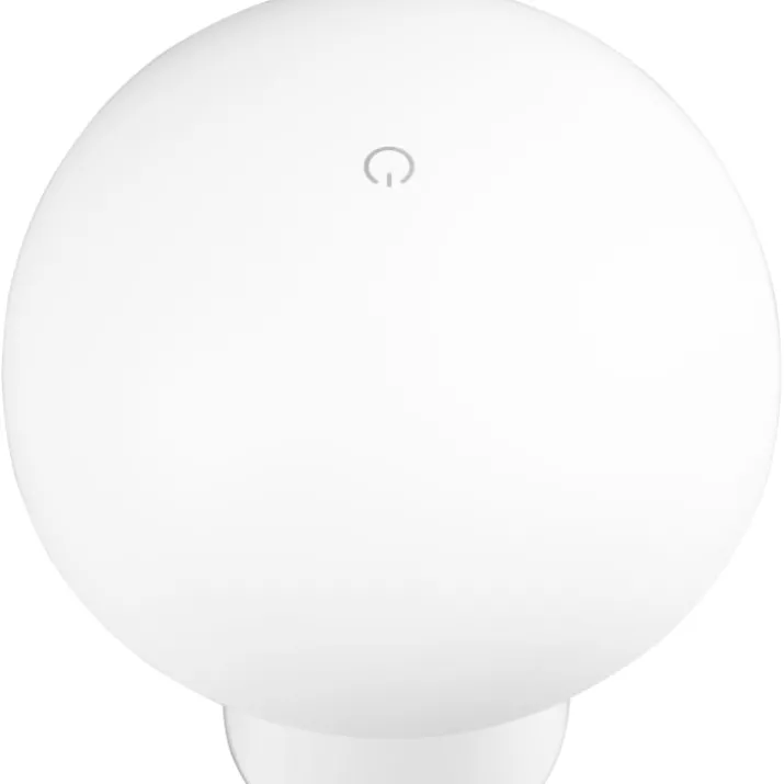 Trio Lighting Lennon genopladelig bordlampe, hvid