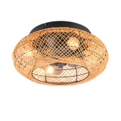 Trio Lighting Lillesand loftventilator med lys