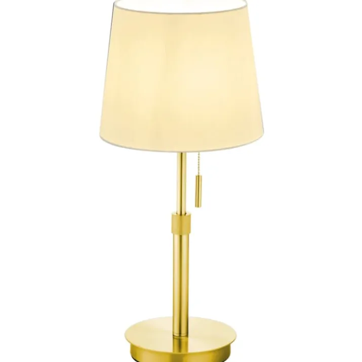 Trio Lighting Lyon bordlampe, messing