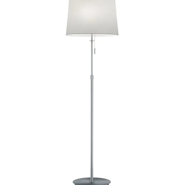 Trio Lighting Lyon gulvlampe, stål
