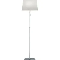 Trio Lighting Lyon gulvlampe, stål