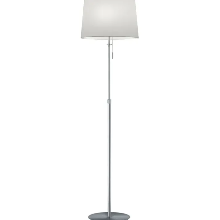 Trio Lighting Lyon gulvlampe, stål