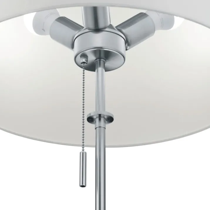 Trio Lighting Lyon gulvlampe, stål
