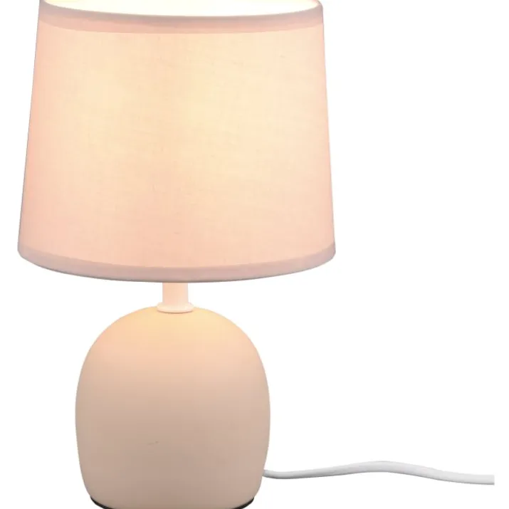 Trio Lighting Malou bordlampe, beige